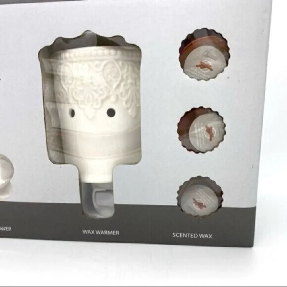 Aromatherapy Kit & Wax Warmer Gift Set New